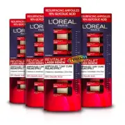 4x Loreal Revitalift Laser Renew 7 Day Ampoules Peeling Effect