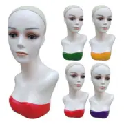 Female Head Manikin Bust Stand For Hat Jewelry Display For