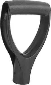 Gatuida 1Pc Triangle Spaded Handle Grip for Garden Shovels Easy Installation Stable Design Comfortable to Use Practical Accessory for Garden Tools Durable Replacement