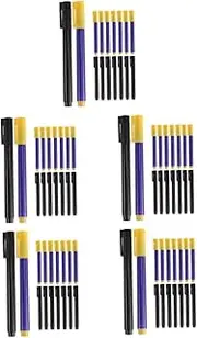 OHPHCALL 5sets Counter Detector Pen Fake Checker Pen Portable for Australian Small Business 16pcs*5