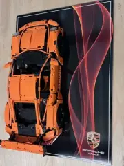 42056 Lego Technic Porsche GT3 RS Wall Display Panel with Metal hanging bracket