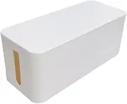 AIMALL Large Cable Wire Storage Box Case Cord Management Socket Safety Tidy Organizer