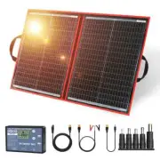 18V 80W 100W Solar Panel Kit Foldble Portable Solar Panel Solar Cell New