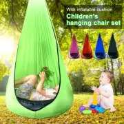 Kids Nest Swing Chair Nook Hanging Seat Hammock Indoor Outdoor Pod Tent Child