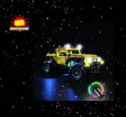 Brick Shine - GC Light Kit for LEGO Jeep Wrangler 42122 (New Design)
