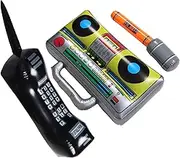 Abaodam 3pcs Inflatable Musical Instrument Prop Microphone Inflatable Radio Microphone for Play Microphone Party Props Microphone Party Accessories Microphone Inflatable PVC