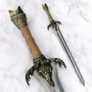 Albion Conan The Barbarian-Father’s Sword Handmade Atlantean Sword, with sheath.
