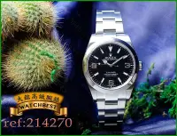 在飛比找Yahoo!奇摩拍賣優惠-大銘腕錶 二手極新品 勞力士 ROLEX 探險家一號 214