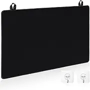 Stove Top Covers, Large Stove Top Cover for Electric, Slip Flat Top Oven Cover Mat Electric Cooktop Cover Protector,Ceramic Glass Stove Top Protector Mat 28.5" X 20.5" Black