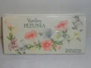Vintage Yardley Petunia 3 Perfumed Soaps In Box