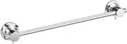 JiePai 16 inch Vacuum Suction Cup Towel Bar,Removeable Shower Mat Rod Shower Door Adhesive Towel Bar Suction Towel Rack (Chrome, 16inch)