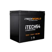 iTECH54 Deep Cycle Lithium Battery LiFePO4 54Ah ITECHWORLD