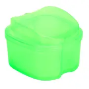 Denture Bath Case Box Soak Container Colored False Teeth Storage Box With Ba MNS