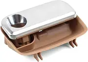 Car Interior Dash Glove Box Lock Storage Box Handle, for Porsche, for, 95B Cayman 981, for Panamera, 970 Spare Parts Parts 95B857095F A Glove Compartment Handle(BeigeSilver)