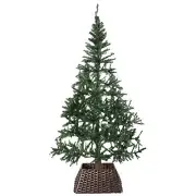 Foldable Christmas Tree Skirt Collar Basket, Ring Base