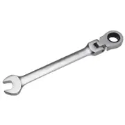 13 mm Flexible Head Wrench Ratchet Metric Spanner Open End and Ring Wrenches Tool