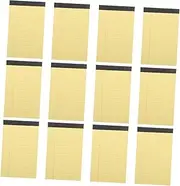 SEWACC 12 Pads College Ruled Notebook Lined Note Paper Small Pads Note Pads Bulk Portable Notepad for Work Study