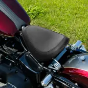 Black Driver Seat Fit For Harley Dyna Street Bob Low Rider Super Glide 07-17 15