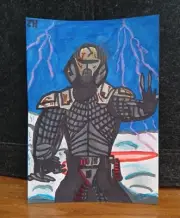 Drawing Lord Starkiller Star Wars Force Unleashed Luke Skywalker Hoth Galen Art