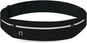 Running Belt for Men and Women, Waist Pouch Belt, Water Resistant Fanny Pack, Reflective Strips Fits Large Phone for Running, Hiking and Cycling