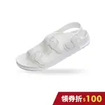 MIJILY 男女 AIR 大氣涼拖鞋 純淨全白 台灣製 - MA22MA0101US