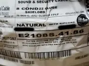 Carol E2108S 22/8C Shielded Control/Communications Cable Plenum White /100ft