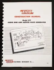 EICO Model 377 Sine and Square Wave Audio Generator Construction Manual