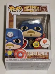 Funko POP! SOLDIER SUPREME 679 Walgreens GITD Infinity Warps