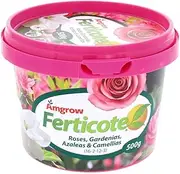 Amgrow Ferticote Rose Gardenia Azalea Fertiliser Tub 500 g