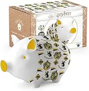 Tilly Pig Ceramic Kids Piggy Bank Harry Potter Hogwarts Hufflepuff Money Box