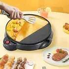 650W Electric Crepe Maker Pancake steaks Maker Baking Machine Pancake Pan 220V