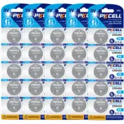 25pcs CR2450 ECR2450 3V Button Coin Cell Batteries for Remote Control PKCELL