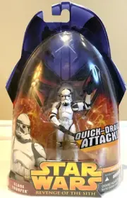 STAR WARS Clone Trooper Quick Draw 2005 Revenge of the Sith ROTS NEW