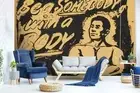 3D Be Somebody Wallpaper Wall Mural Removable Self-adhesive 208