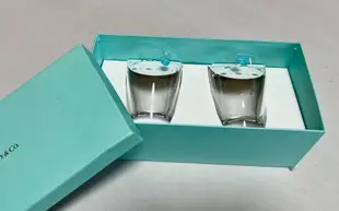 Tiffany 水晶對杯