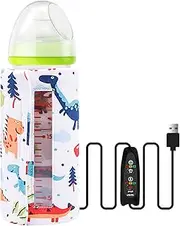Infant Bottle Thermostat,Portable USB Heating Intelligent Warm Breast Milk Insulated Bag,Multifunctional Warm Keeper Warming Bag for Home Outside Indoor Outdoor
