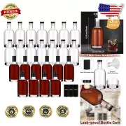 Multi-Purpose 3oz Glass Bottles with Cork - Perfect for Parties & Gifts