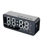 G50 Wireless Bluetooth Speaker with Alarm Clock FM Mini Card Temperature8837