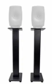 (2) Rockville 28" Studio Monitor Speaker Stands For Genelec 8351A Monitors