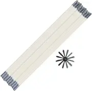 Dryer Vent Cleaning Brush, Lint Remover Kit, With or Without Drill 12 ,24, 36 ft