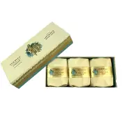 Vintage 60s Yardley London New York English Lavender Bath Soap Box of Three