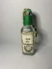 Apothecary Decor- Luck Of A Leprechaun Potion Bottle