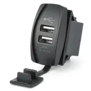 USB Fast Charger Socket 2Port Power Adapter Outlet For Car Boat Motorcycle Truck (for: Honda)