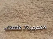 Vintage Hmv Little Nipper Badges New Top Quality In Silver..Suit 1954 To 1956!!