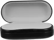 [SMASOLO] Portable Eyeglass Storage Box with Hidden Compartment Lightweight Organizer for Glasses Cash and Coins Travel Friendly Design for Desktop Use and Secure Storage