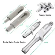 Dental Universal Saliva Ejector Suction Value Weak Strong Tip SE HVE Adaptor