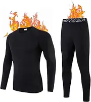 [Adixun] Kids Boys Base Layers Sets Compression Thermal Football Skin Children Warm Fleece Baselayers Sport Athletic Underwear Kits
