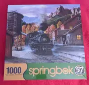 1000 Piece Puzzle by Springbok Mountain Express 2020 Made in the USA Sealed New
