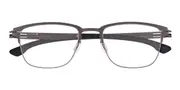 Ic! Berlin IC5063-D The Lone Wolf Teak Men's Glasses Brown Size 51 - Private Health Rebate - Blue Light Block Available
