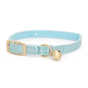 All Day Shimmer Buckle Cat Collar Blue